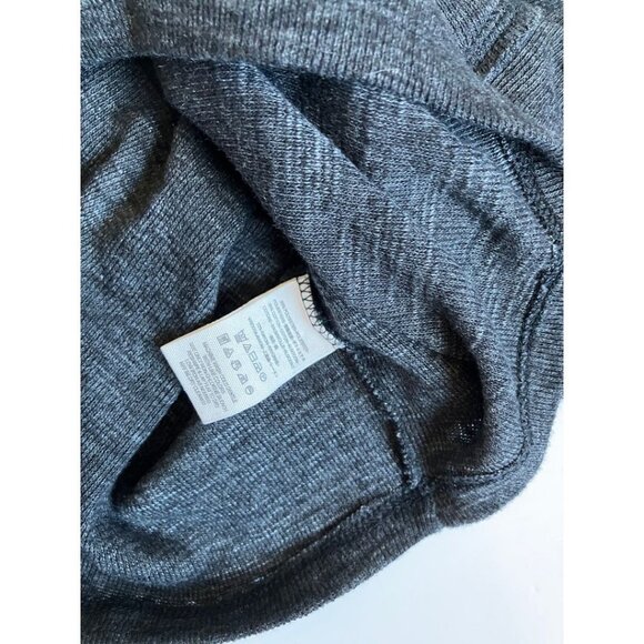 Free People Skyline Thermal Off the Shoulder Tee Black Size Medium - Picture 6 of 6